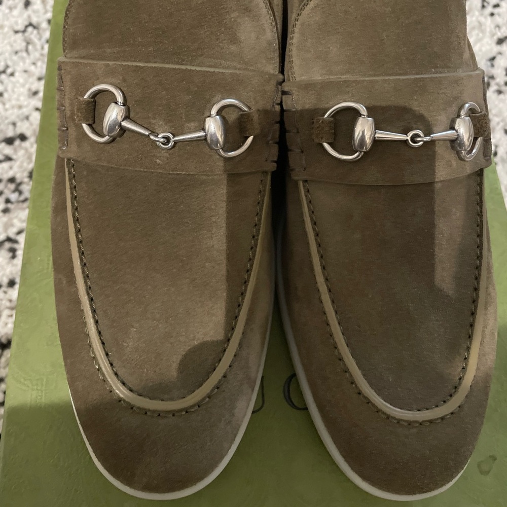 Gucci MEN'S LOAFER WITH HORSEBIT 11 G/11.5-12 US